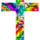 color Jesus cross