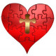 puzzle heart w cross
