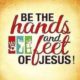 hands and feet of Jesus