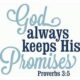 God keeps his Promises